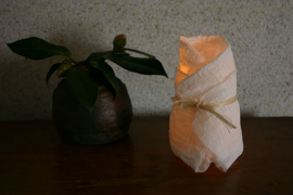 ３　和紙あかり／このあかりを制作して持ち帰ります
