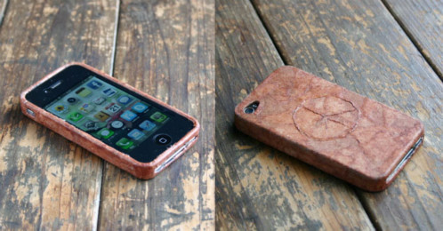 一閑張りによるiPhoneケース